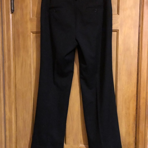 TRASHED DUE TO LACK OF INTEREST - Women’s Size 6P Talbots Black Wool Trousers - Picture 2 of 6